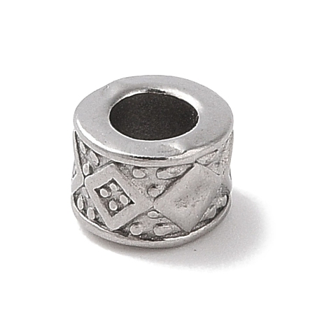 Non-Tarnish 304 Stainless Steel Beads STAS-Z058-03P-05-1