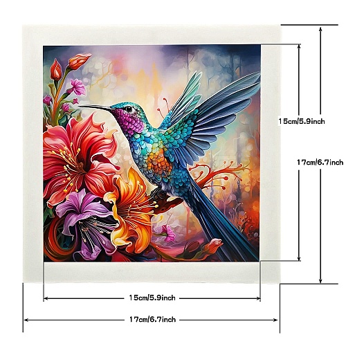 DIY Hummingbird Diamond Painting Kit PW-WGBD29A-01-1