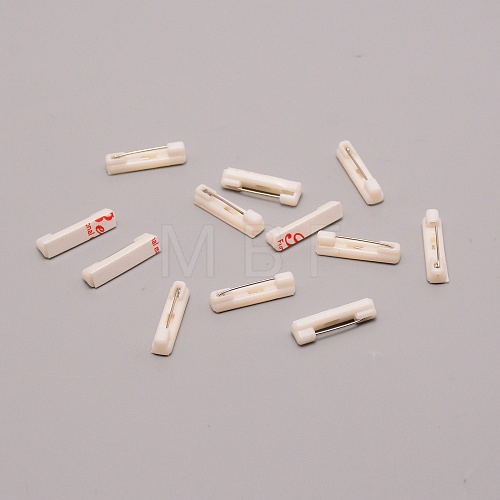 Adhesived Plastic Back Bar Pins Brooch Findings FIND-WH0100-57-1