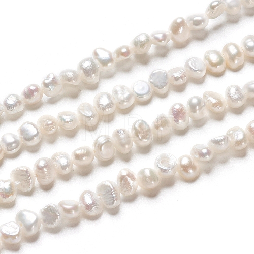 Natural Cultured Freshwater Pearl Beads Strands X-PEAR-I004-08C-1