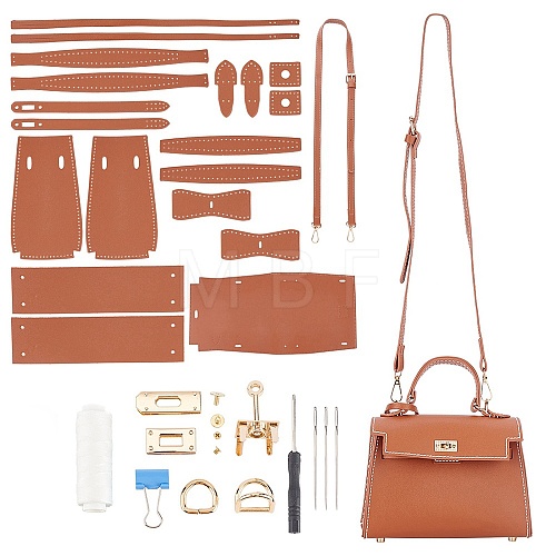 DIY Imitation Leather Handbag Making Kits DIY-WH0374-63B-1