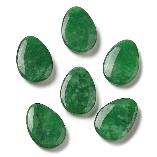 Dyed Natural Malaysia Jade Cabochons G-Q192-06-1