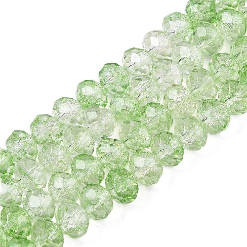 Transparent Glass Beads Strands GLAA-T023-8mm-A02-1