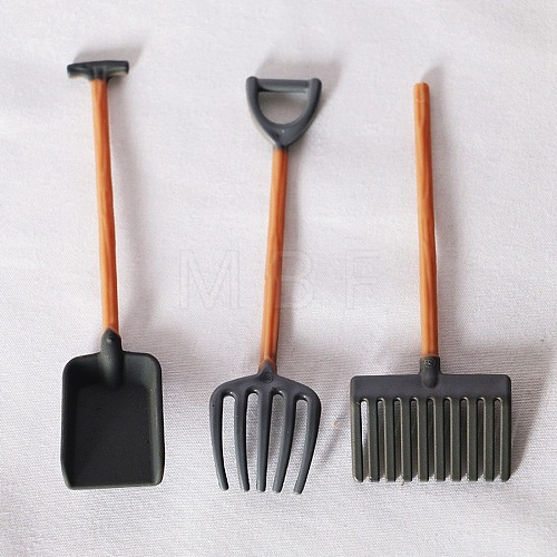 Plastic Mini Shovel & Rake Tools Set PW-WG35808-02-1