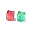 Plating Transparent Acrylic Beads AC-CBA5019-01-2