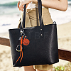 1Pc Sports ThemePU Leather Keychains KEYC-SP0001-67C-7