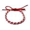 Adjustable Polyester Cord Braided Friendship Bracelets FB-CBA27E8-02D-4