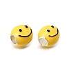 Alloy Enamel European Beads MPDL-F020-05P-2