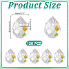 120Pcs Electroplate Glass Beads EGLA-HY0001-12-2