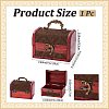 CutHollow 1Pc Vintage Wooden Jewelry Box AJEW-CL0001-12A-3