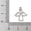 201 Stainless Steel Pendants STAS-S157-01F-P-3