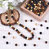 400Pcs 4 Styles  Natural Wood Beads WOOD-GF0002-15A-4