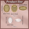 DIY Brooch Making Kits DIY-PH0032-29AG-2