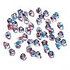 Transparent Czech Glass Beads GLAA-G070-05B-013-2