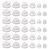 36Pcs 6 Styles Silicone Plugs AJEW-OC0016-24-1