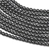 Natural Black Stone Beads Strands LS-GG-CBA0389-A07-3mm-4