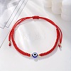 Hamsa Hand with Evil Eye Bead Braided Bead Bracelets SX3134-2-1