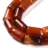 Natural Red Agate Beads Strands G-NH0019-A03-04-3