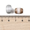 Opaque Acrylic European Beads OACR-Z036-04D-3