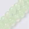 Natural White Jade Beads Strands G-G756-02-6mm-1