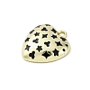 Alloy Enamel Pendants ENAM-F152-02G-02-2