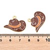 West Cowboy Theme Alloy Enamel Pendants ENAM-L056-01F-01-3