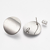 Non-Tarnish 304 Stainless Steel Stud Earring Findings X-STAS-Q231-06A-1