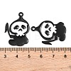 Halloween Theme Rack Plating Alloy Pendants FIND-M020-01B-EB-3