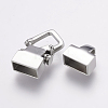 304 Stainless Steel Clasps X-STAS-F122-31P-3