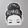 Paper Hair Tie Display Cards CDIS-WH0021-040B-1
