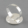 Brass Pad Ring Settings X-MAK-S018-18mm-JN003S-2