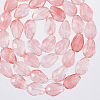 2 Strands Cherry Quartz Glass Beads Strands G-FH0002-40-5