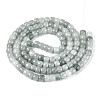 Baking Paint Crackle Glass Beads Strands DGLA-N019-02A-08-2