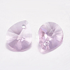 Faceted Glass Rhinestone Pendants RGLA-F053-A-223-2