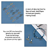 84Pcs 6 Colors Alloy Pendants FIND-FH0009-91-3