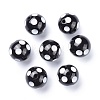 Chunky Bubblegum Acrylic Beads SACR-S146-20mm-09-2