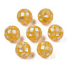 Natural Yellow Shell Beads SHEL-N026-189B-04-2