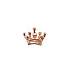 Crystal Rhinestone Crown Brooch JEWB-WH0022-26-2