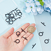 Unicraftale 12Pcs 304 Stainless Steel Toggle Clasps STAS-UN0050-83-4