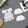 1 Pair Polyester False Sleeve AJEW-CY0003-11-7