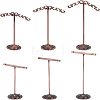 Fingerinspire 2 Sets 2 Style Iron Earring Display Stand EDIS-FG0001-40-1