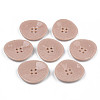 4-Hole Cellulose Acetate(Resin) Buttons BUTT-S026-019A-01-1
