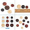 4-Hole Wooden Buttons BUTT-TA0001-06-10