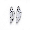 Tarnish Resistant 201 Stainless Steel Pendants X-STAS-N092-13-2