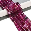 Natural Agate Beads Strands G-M437-C01-01F-2