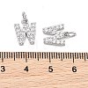 SHEGRACE Brass Micro Pave Clear Cubic Zirconia Pendants XGRQ29117-394P-W-3