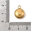 Birthstone Theme April 304 Stainless Steel Pendants STAS-K239-01G-A04-3