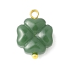 3Pcs 3 Colors Spray Painted Glass Pendants PALLOY-JF03522-02-2
