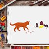 Large Plastic Reusable Drawing Painting Stencils Templates DIY-WH0202-186-6