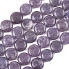 Natural Lepidolite/Purple Mica Stone Beads Strands G-L648-B09-15mm-3